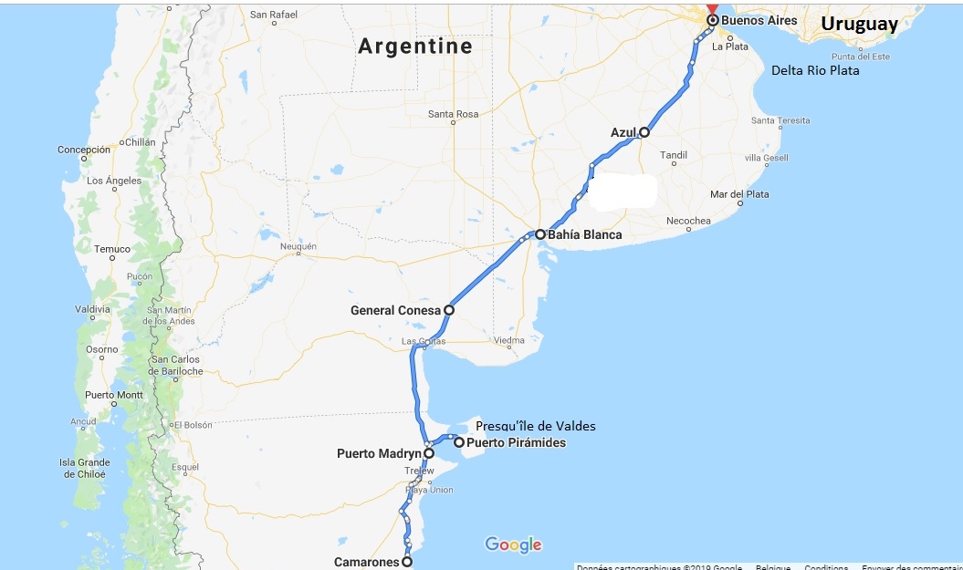 carte Camarones-Buenos Aires